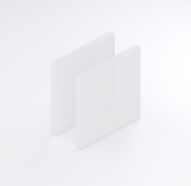Opaalwitte polycarbonaat plaat 866 van 4 mm op maat gezaagd