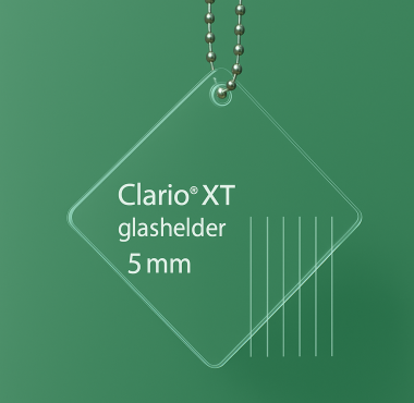 Clario® plexiglas XT helder 5 mm, op maat door Kunststofkopen Almere, altijd hele lage prijzen.