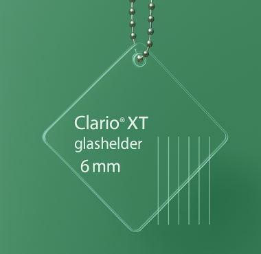 Clario® plexiglas XT helder 6 mm, op maat door Kunststofkopen Almere, altijd hele lage prijzen.