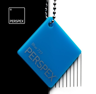 Plexiglas 727 blauw 3 mm GS op maat kopen. Gratis gezaagd, gratis afhalen in Almere en geschikt voor reclame, signing, interieur en maatwerk.