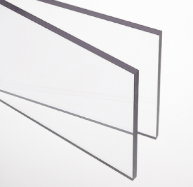 Heldere polycarbonaat plaat 8 mm op maat gezaagd