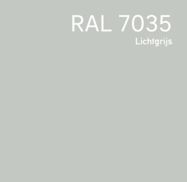 HPL exterieur plaat van 6 mm in grijs RAL 7035