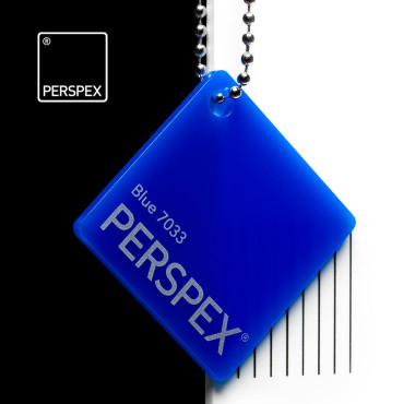 Plexiglas dekkend blauw 7033 3 mm GS op maat kopen. Gratis gezaagd, gratis afhalen in Almere en geschikt voor reclame en signing.