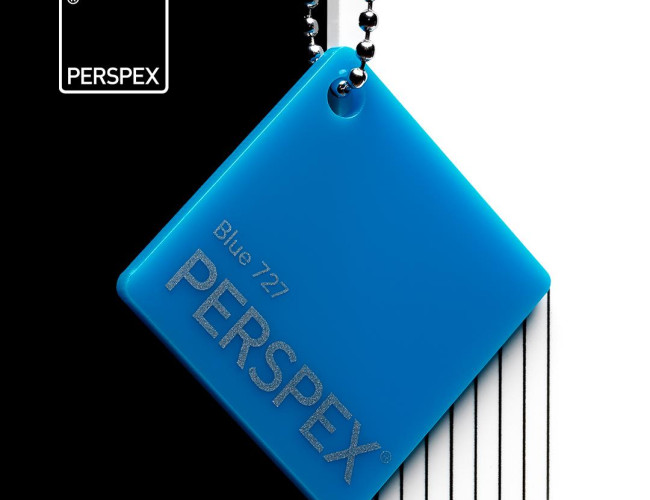 Plexiglas 727 blauw 3 mm GS op maat kopen. Gratis gezaagd, gratis afhalen in Almere en geschikt voor reclame, signing, interieur en maatwerk.