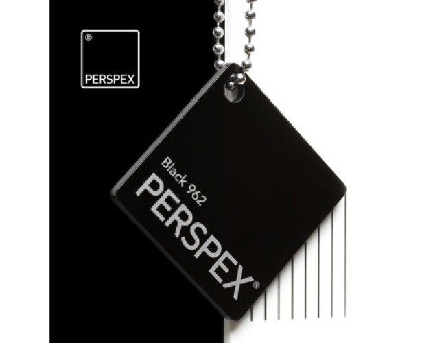 Perspex® GS zwart 962 6 mm, massieve zwarte acrylaatplaat op maat van Kunststofkopen Almere, altijd hele lage prijzen.
