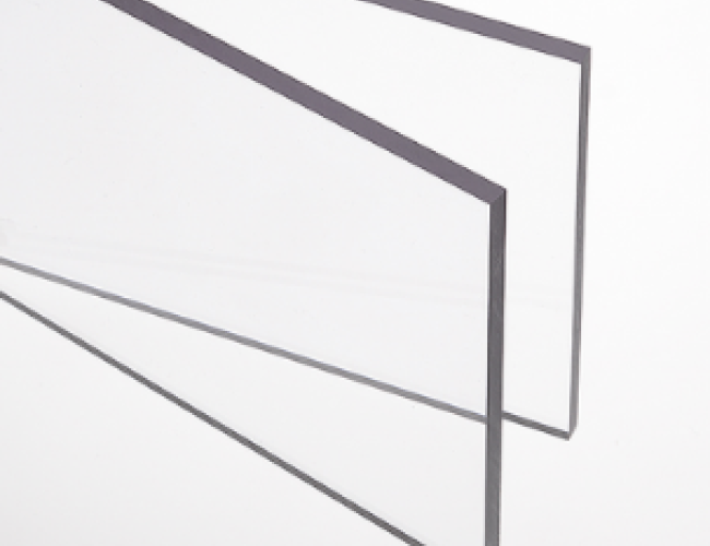 Heldere polycarbonaat plaat 8 mm op maat gezaagd