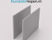 Hard PVC plaat van 5 mm dik in grijs RAL 7011