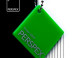 Lichtgroene plexiglas plaat 6205 op maat gezaagd